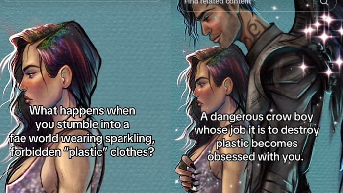 a dangerous crow boy whose job it is to destroy plastic